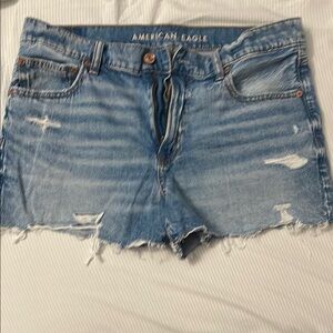 American Eagle Outfitters Women's Blue Denim Shorts
